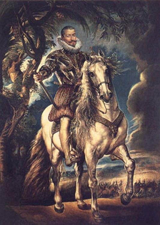 Peter Paul Rubens The Duke of Lerma on Horseback (mk01) China oil painting art